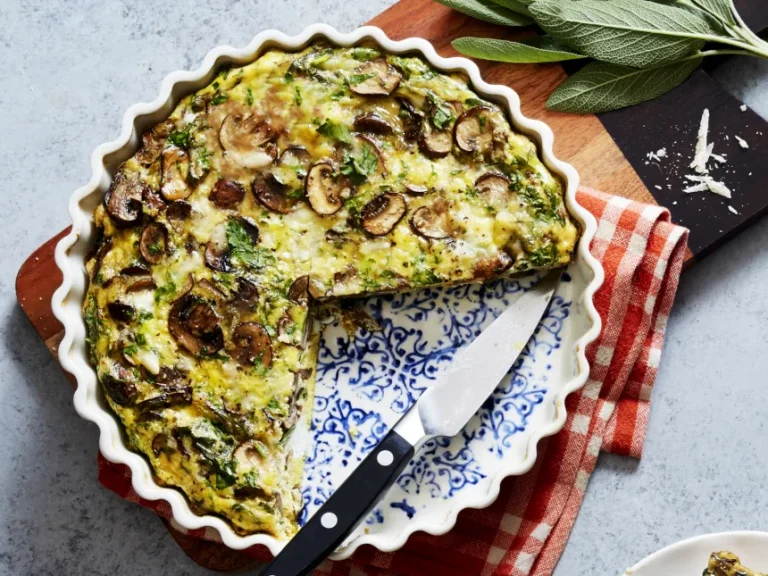 Mushroom Sage Frittata
