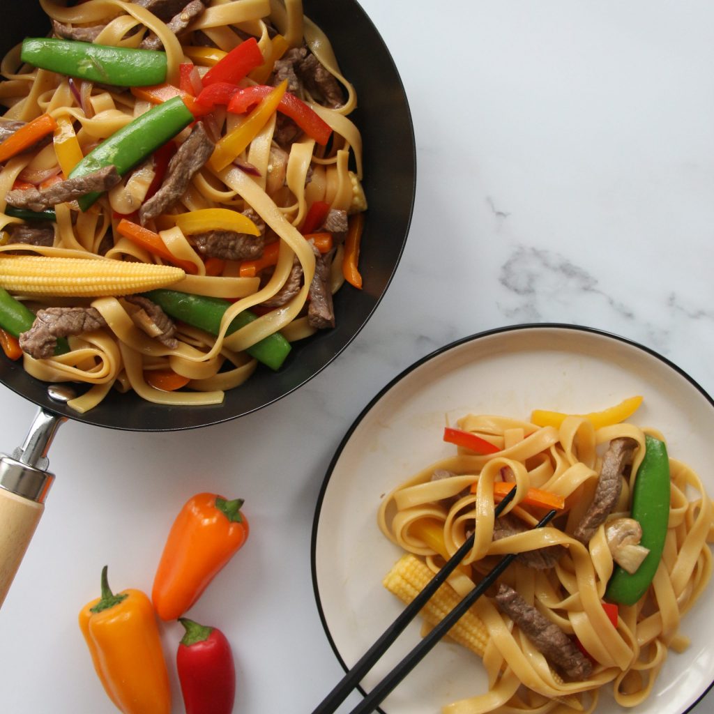 Beef & Noodles Stir Fry