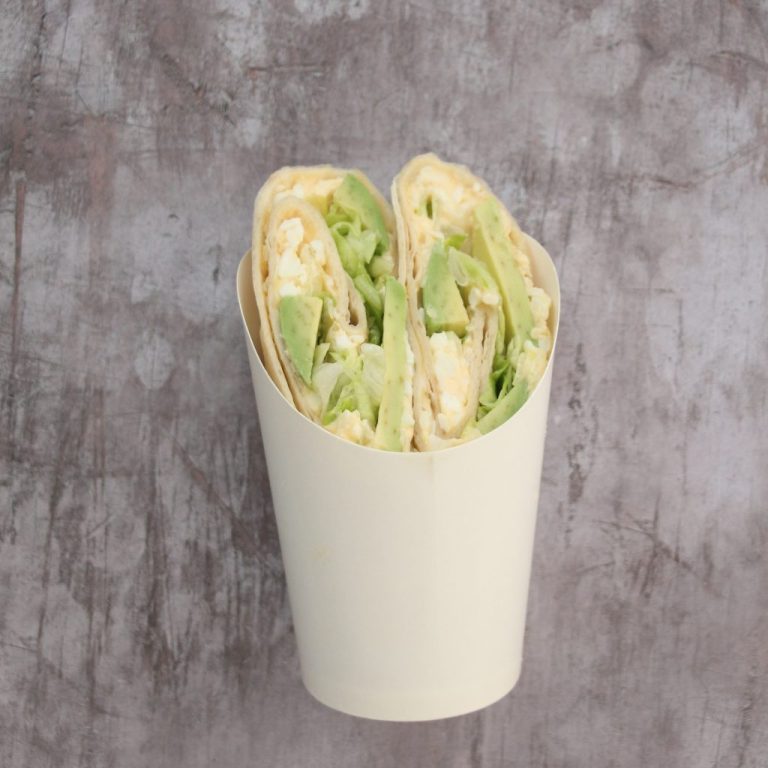Egg Mayo Avocado Wrap