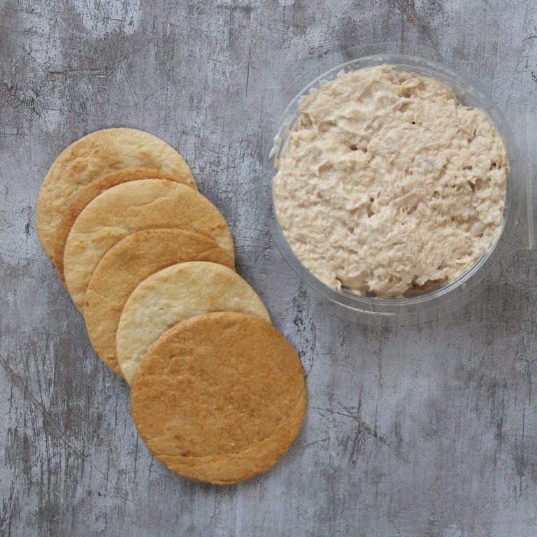 Tuna Mayo Snack With Homemade Crostini