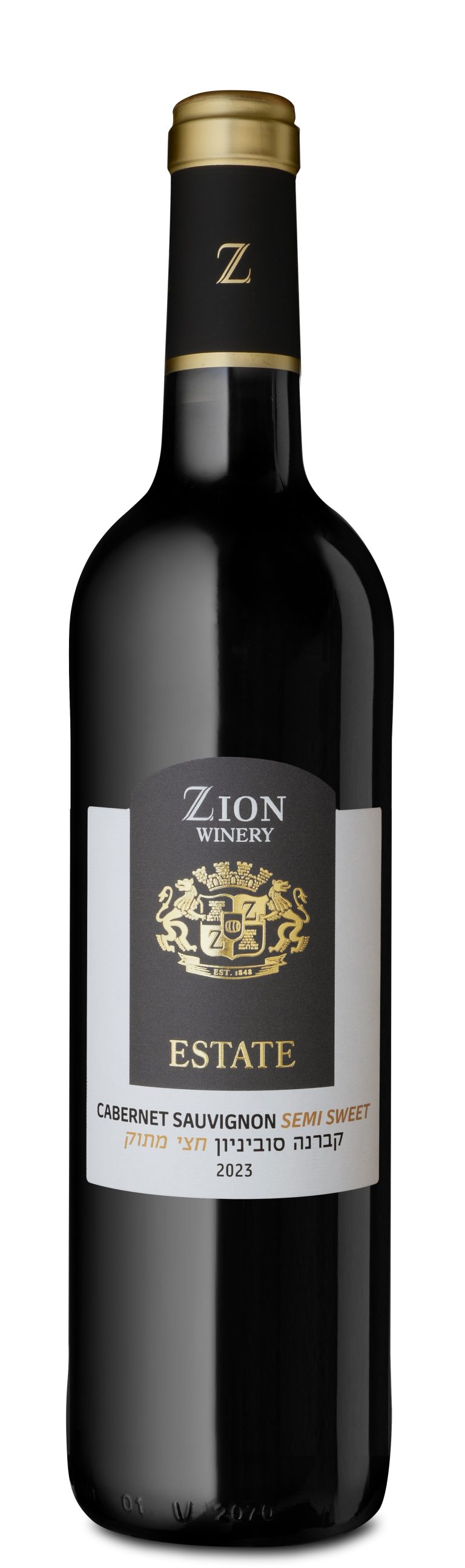 Zion – Estate Cab Sauv Semi Sweets
