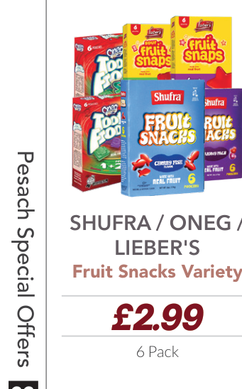 Lieber’s – Fruit Snaps Fruit Stars