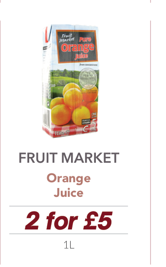 Fruit Market – Orange Juice
