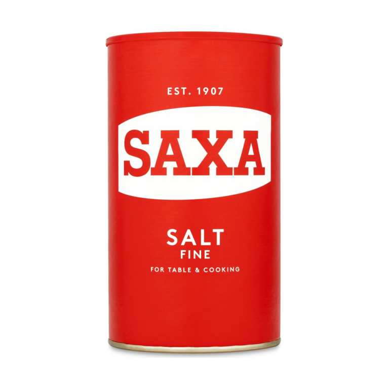 Saxa Table Salt Drum