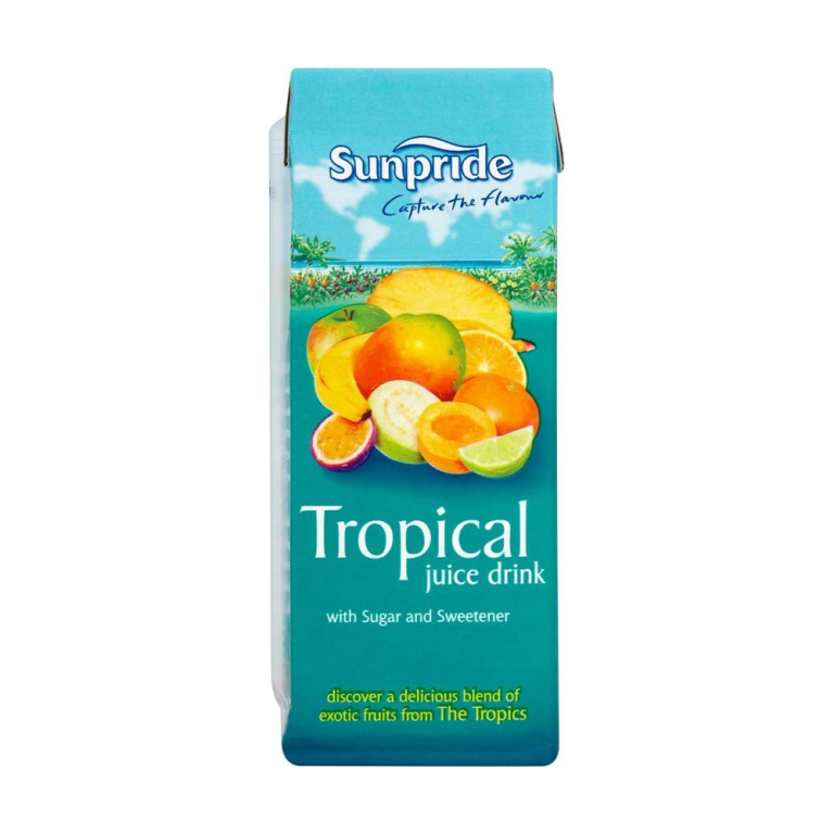Sunpride Juice Drink Carton Tropical