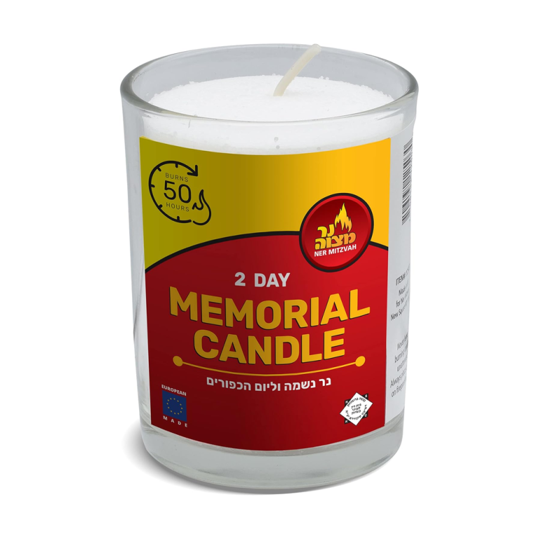Ner Mitzvah Memorial Candle 2 Day