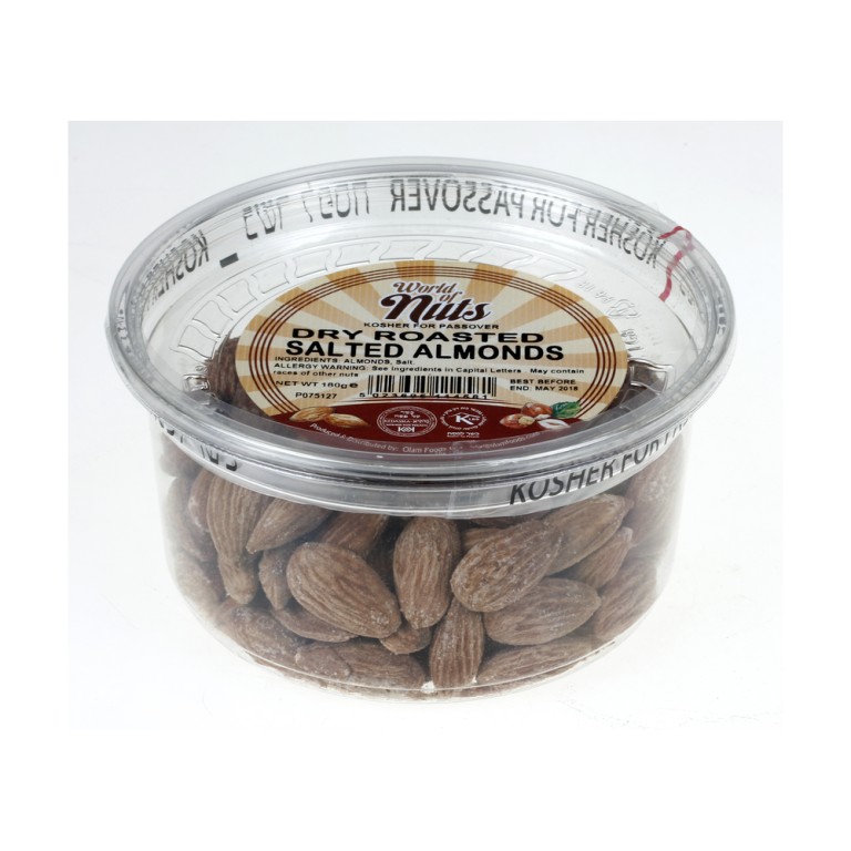 Dry Roasted Salted Almonds