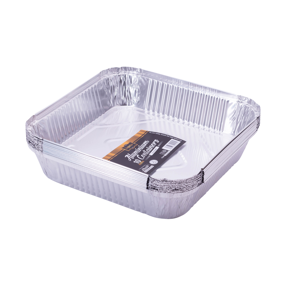 Foil Container 9X9