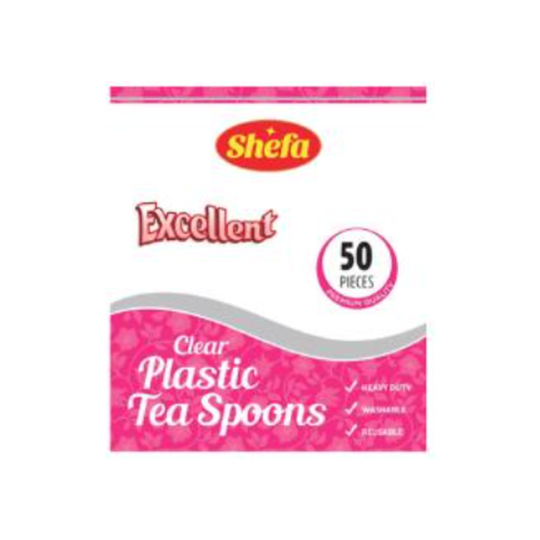 Clear Plastic Tea Spoons