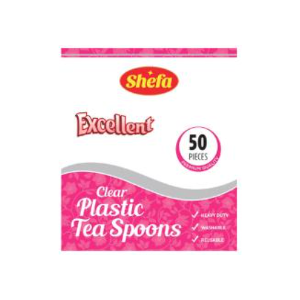Clear Plastic Tea Spoons