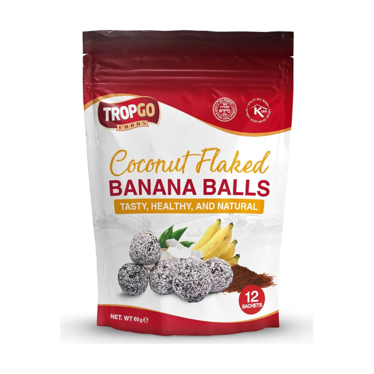 Banana Ball With Coconut Flakes