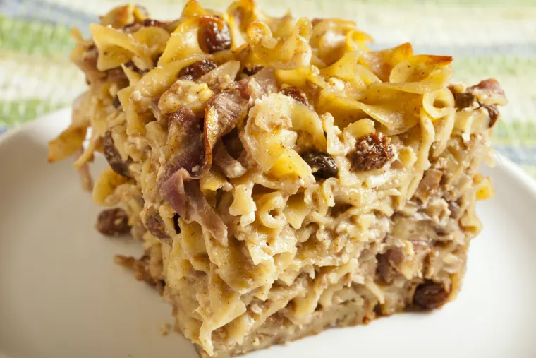 Honey Apple Noodle Kugel