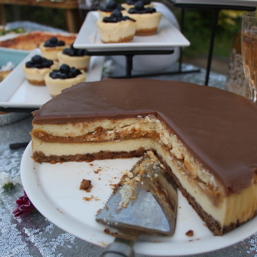 Caramel Chocolate Cheesecake