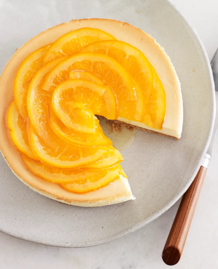 Candied Orange Cheesecake