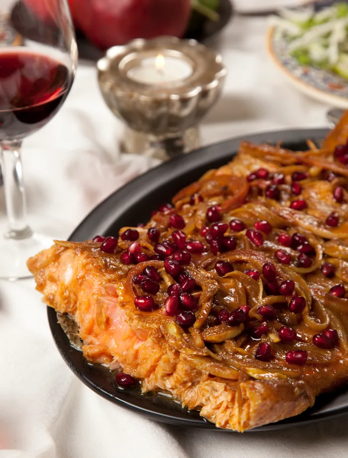 Pomegranate Salmon