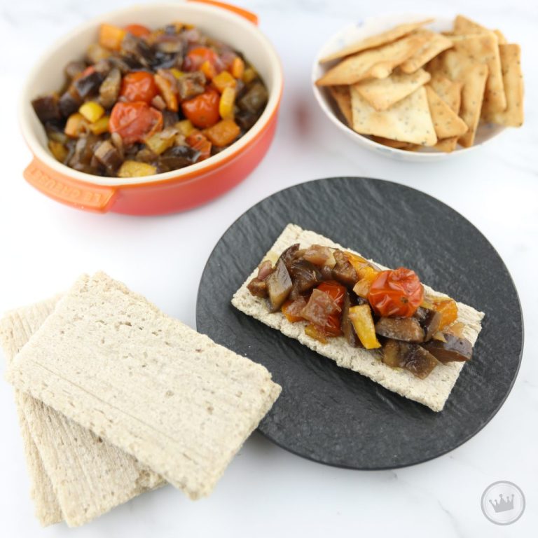 Balsamic Aubergine Salad