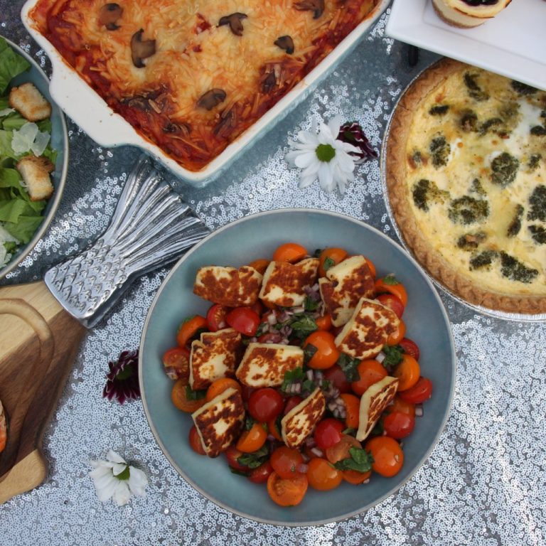 Halloumi & Tomato Meze