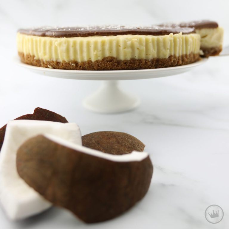 Chocolate Coconut Cheesecake