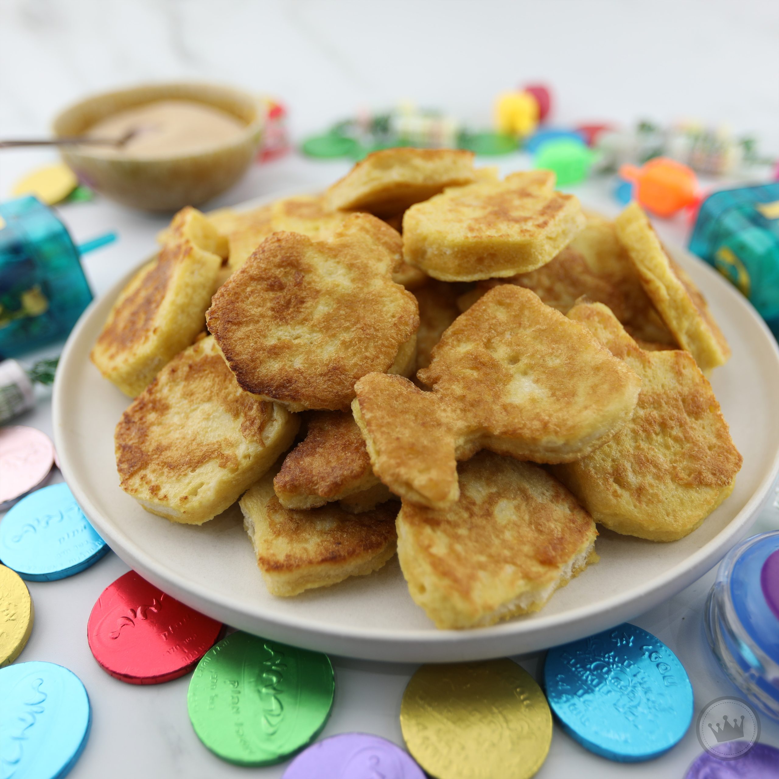Chanukah Shaped French Toast
